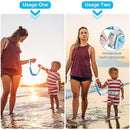 Accmor Reflective Toddler Belt Leash, 2 in1 Anti Lost Wrist Link for Baby, kid Anti Lost Waist Band Child Leash with Lock for Boys Girls, Child Walking Harness Wristband Rope Tether for Outdoor Travel by TinyTreasures Baby Boutique