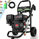 Commercial 4200PSI 4GPM 212CC Gas Pressure Washer, 7.0 HP Professional Gas Power Washer with 5 Nozzles 25FT Hose Foam Bottle for Car Fence Driveway Yard (EPA/CARB/ETL Compliant), Black by GreenHaven Gardens