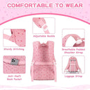 Corduroy Backpack Kids Backpack for Girls School Bags for Middle School Students Book Bag for Elementary Primary Kawaii Ita Backpack, Pink Strawberry by TinyTreasures Baby Boutique
