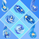 6 Packs Slemes, Blue Slime Kit - Cloud Slime kit for Boys Girls Ages 8-12, for Kids Slime Set Party kit Goodie Bag Stuffers, 4 5 6 7 8 9 10 Year Old Girl Birthday Gift Cute Stuff by TinyTreasures Baby Boutique