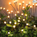 Solar Garden Lights Outdoor, 4 Pack 32LED Waterproof Solar Powered Lights for Yard Pathway Patio, Swaying Lawn Decor as Gardening Gifts for Women Holiday by GreenHaven Gardens