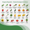 55 Vegetable Seeds Variety Pack - 35,600+ Non-GMO Heirloom Seeds for Planting Vegetables and Fruits in Individual Seed Packets, Home Garden Seeds for Hydroponic, Indoor and Outdoors Gardening by GreenHaven Gardens