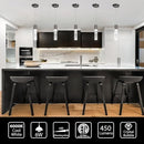 OKELI Modern Pendant Lights, LED Bubble Crystal Kitchen Island Lights Fixtures, Black Mini Single Pendant Lighting for Kitchen Island Bar,6W,6000K, ETL,3Pack by CozyNest Decor