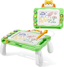 NIPLOOW Magnetic Drawing Board with Early Educational Toy, Doodle Board Montessori Preschool Travel Toys Gifts for 3 4 5 6 Year Old Etch Sketch Erasable Writing Pad by TinyTreasures Baby Boutique
