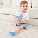 Zaples Baby Non Slip Grip Ankle Socks with Non Skid Soles for Infants Toddlers Kids Boys Girls by TinyTreasures Baby Boutique