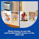 Family Handprint Kit with Picture Frame – DIY Hand Print Keepsake Gift for Parents & Kids, Handprint Craft for Family Memory Making & Home Decor (with Picture Frame) by TinyTreasures Baby Boutique