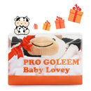 Pro Goleem Cow Security Blanket Soft Loveys for Babies for Boys and Girls Newborn Lovie Infant Blankie Cow Baby Stuff Baby Snuggle Toy Stuffed Animal Baby Gifts 16 Inch by TinyTreasures Baby Boutique