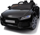 Electric Ride on Car for Kids, Licensed Audi 12V 7Ah Kids Ride-on Toy for Toddlers 3-5 Year Old with Remote, Bluetooth - Black by TinyTreasures Baby Boutique