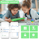 Tablet for Kids Age 3-12 10.1 inch Android 14 6000mAh 8GB RAM+64GB ROM Expandable to 1TB Kids Tablets WiFi6 Google Kids Space Parental Control 1280 * 800 HD Screen - Green by TinyTreasures Baby Boutique