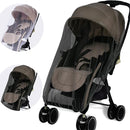 Mosquito Net for Stroller - Protective 2Packs Perfect Bug Net for Strollers, Bassinets, Cradles, Playards,Pack N Plays and Portable Mini Crib (White+Grey) by TinyTreasures Baby Boutique