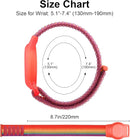 Kids Wristband Protective Case Compatible with Apple AirTag, Adjustable Nylon Bracelet for Air Tag GPS Tracker Holder with Anti Lost Watchband for Toddler Child Kids (Rainbow) by TinyTreasures Baby Boutique
