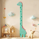 Personalized Name Growth Chart, Dinosaur Wooden Height Chart, Thick Height Measuring Board, Kids Height Tracker for Nursery Decor, Baby Boy Girl Measurement Ruler, Growth Charts Ruler by CozyNest Decor