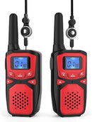 WokTok Adult Walkie Talkies Long Range Rechargeable Portable Two-Way Walkie Talkie, Camping Gear, SOS Sirens, NOAA Weather Alarms, Kid's Toys, Easy-to-Use Walkie Talkies,2 Packs(No Batteries) by TinyTreasures Baby Boutique