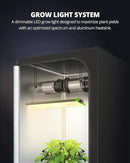 VIPARSPECTRA P700 Grow Light, 70 Watt Dimmable Full Spectrum Plant Light, LED Grow Lights for Indoor Plants Seed Starting Seedlings Vegetable,11000 Lumens Small Hanging Growing Lamp for 2x2 Grow Tent