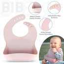All In One Silicone Feeding Set - Safe for 6-12 Months - Non-Toxic Baby Led Weaning Supplies - Toddler Self Feeding Utensils - BPA-Free - Mess Free Essentials by TinyTreasures Baby Boutique