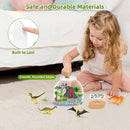 Dinosaur Light Up Terrarium for Boys – DIY Prehistoric Garden with LED | STEM Toy & Craft Gift for Kids Ages 4-8, Perfect for Birthday or Christmas by TinyTreasures Baby Boutique