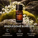 Gya Labs Amyris Essential Oil for Skin - 0.34 Fl Oz - 100% Pure Natural Amyris Oil for Diffuser, Massage, Aromatherapy & Candle Making Scent by CozyNest Decor