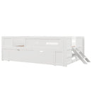 Platform Bed With Guardrail And Drawer by HouseOfZazla