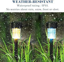 MAGGIFT 12 Pcs Solar Pathway Lights Solar Powered Lights, Outdoor Change Color Automatically Solar Landscape Lights for Lawn, Patio, Yard, Walkway, Deck, Driveway and Garden, RGB Color Changing by GreenHaven Gardens