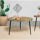 Mickelson - Round Coffee Table - Natural by HouseOfZazla