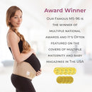 Gabrialla Made in USA Pregnancy Belly Band, Soft & Breathable Maternity Belly Band – Pregnancy Belt for Back, Pelvic & Waist by TinyTreasures Baby Boutique