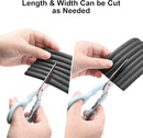 Baby Proofing Edge Corner Protector, 16.4 ft Edge Guards Padding with 3M Adhesive, Extra-Wide Soft NBR Rubber Foam Padding, Furniture,Sharp Edge Safety Corner Edge Bumper Guard-Black by TinyTreasures Baby Boutique