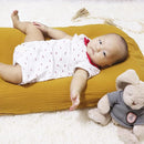 Hooyax Muslin Baby Lounger Cover Soft Organic Cotton Slipcover Fits Newborn Lounger for Baby Boys and Girls (Ginger) by TinyTreasures Baby Boutique