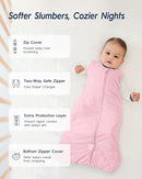 TotAha Toddler Sleep Sack 1.0 TOG for 2T-3T-4T, Premium Soft Wearable Blanket Baby Sleeping Bag with 2-way Safe Zipper for Girl Boy by TinyTreasures Baby Boutique