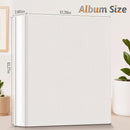 Popotop Photo Album 4x6 600 Pockets for Wedding Gifts,Linen Hardcover Picture Albums for Family Anniversary Baby Vacation Pictures by TinyTreasures Baby Boutique
