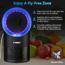 Fruit Fly Trap for Indoors, Fly Traps Indoor for Home Gnat Traps House Indoor, Bugs Trap with Time Setting, 10 Sticky Glue Boards Black by GreenHaven Gardens