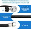 Upgraded for Weber Hose and Regulator kit, for Genesis 300 & Summit 400/600 Series for Weber Grill Regulator and Hose, for Genesis and Summit Series Gas Grills Including Silver Gold Platinum. by GreenHaven Gardens