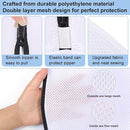 Vivifying Shoe Washing Machine Bag, Set of 2 Durable Mesh Laundry Bag with Zipper for Sneakers, Running Shoes, Sock, Bras and Toys by TinyTreasures Baby Boutique
