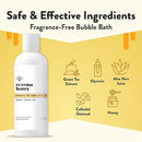 ECZEMA HONEY Fragrance-Free Oatmeal Comfort Bubble Bath - Sensitive Skin Body Wash & Bath Soak - Moisturizing Bath Products - Nourishing Bubble Bath for Women, Men, & Kids (12 Oz) by TinyTreasures Baby Boutique