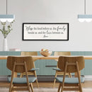 Bless the Food Before Us Sign Wall Decor 32''×12'' Large Farmhouse Dining Room Wall Decor Framed Wood Rustic Home Wall Art Kitchen Decoration (Black) by CozyNest Decor