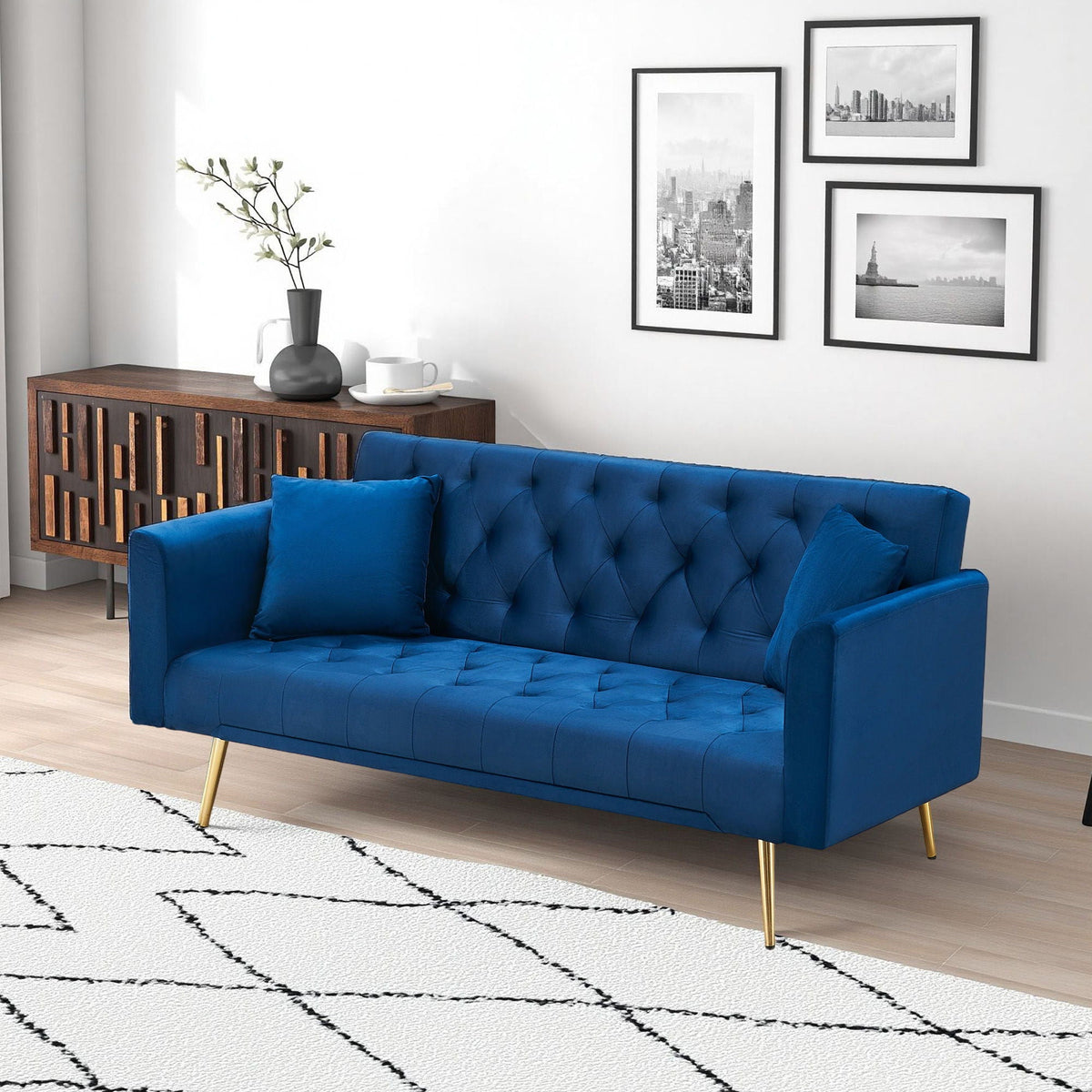 Convertible Double Folding Living Room Sofa Bed, photo 20 of 35