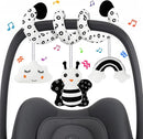 Car Seat Toy,Stroller Toys,Car Seat Toys for Babies 0-6 months Boy Girl,Spiral Hanging Stroller Black and White High Contrast Sensory Toy Newborn Plush Activity Toys Thank You Gifts for 0 3 6 9 Months by TinyTreasures Baby Boutique