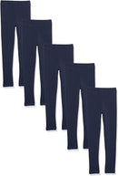 Amazon Essentials Girls and Toddlers' Leggings, Multipacks by TinyTreasures Baby Boutique