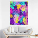 ICMOLYYENLO Palm Leaf Tapestry Wall Hanging, Tropical Leaves Plant Jungle Green Hawaiian Art Home Decor for Guest Bedroom Living Room Dormitory 50x60 by CozyNest Decor