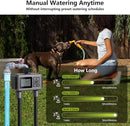 Uzoli SGW07 Sprinkler Timer, Water Timer for Garden Hose, Programmable Hose Timer 2 Outlet with Rain Delay, Manual, Auto System Controller, IP55 Waterproof Drip Irrigation Timer for Yard, Lawn, Pool by GreenHaven Gardens
