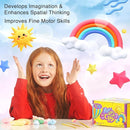 FlyFlag Air Dry Clay - 70 Colors, Ultra Light and Soft, Non-Toxic Modeling Clay for Kids with Tools and Tutorials, for Creative Play and Learning by TinyTreasures Baby Boutique