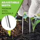 30 Pcs Galvanized Landscape Staples Metal Garden Stakes Heavy Duty for Ground Cover, U-Shaped Pins Yard Stakes Weed Barrier Fabric, Garden Hose, Drip Irrigation, 1 inch*(6+4 inch) by GreenHaven Gardens