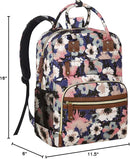 Diaper Bag Backpack Tote for Women Large Capacity, Multifunctional Waterproof Baby Bag with Insulated Pockets For Baby Girl Boy Mama, Maternity Bag Floral Painting by TinyTreasures Baby Boutique