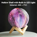BRIGHTWORLD Moon Lamp Galaxy Lamp 5.9 inch 16 Colors LED 3D Moon Light, Remote & Touch Control Moon Night Light Gifts for Girls Boys Kids Women Birthday by TinyTreasures Baby Boutique