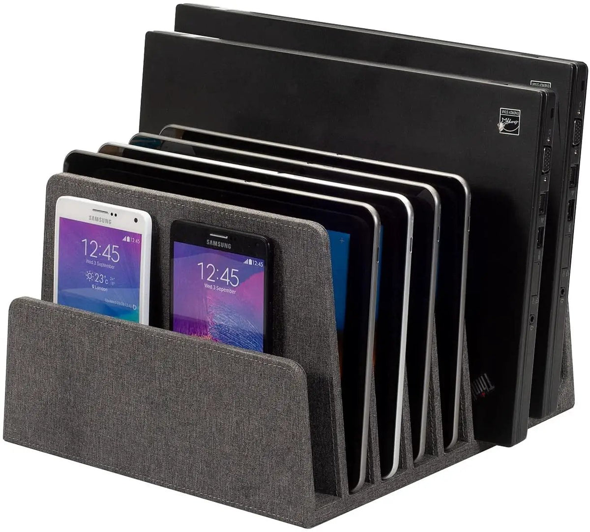Executive Dark Gray 7 Slot Organizer, photo 3 of 8