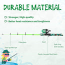 Kids Fishing Pole, Portable Telescopic Kids Fishing Poles for Boys and Girls, Fishing Rod and Reel Combo Kit with Tackle Box, and Fishing Net, Best Fishing Pole for Toddler Youth by TinyTreasures Baby Boutique