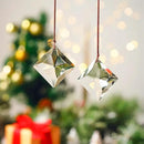 HDCRYSTALGIFTS Set 2,50mm Hanging Faceted Crystals Suncatcher Ornament Window Prisms Rainbow Maker Chandelier Crystal Pendant(Square) by GreenHaven Gardens