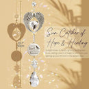 Sympathy Gifts for Loss of Loved One Mom Dad Daughter Son, Unique Memorial Gifts Crystal Suncatcher Bereavement Gift Idea - Grief Condolence Sorry for Your Loss Funeral, Miscarriage Gifts for Mothers by GreenHaven Gardens