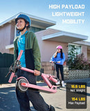 FanttikRide T9 Electric Scooter for Kids 4.3-5.6 ft, 7/10/12 MPH, LED Battery Level, Height Adjustable and Foldable, Electric Scooter for Kids, for Teenager, Up to 40 mins by TinyTreasures Baby Boutique