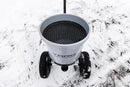 Yard Commander - Commercial 50 LB Walk-Behind Push Broadcast Spreader - 10-12 Foot Spread - Fertilizer, Salt & Grass Seed - Clog Free Design - Fully Enclosed Gear Box - Adjustable Drop Rate by GreenHaven Gardens