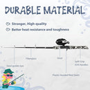 Kids Fishing Pole, Portable Telescopic Kids Fishing Poles for Boys and Girls, Fishing Rod and Reel Combo Kit with Tackle Box, and Fishing Net, Best Fishing Pole for Toddler Youth by TinyTreasures Baby Boutique